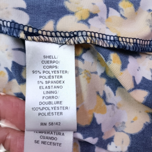 London Times Yellow Flutter Sleeve Midi Dress - Picture 6 of 6